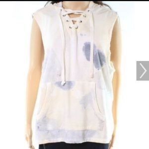 Alternative Sleeveless Hooded Sweater